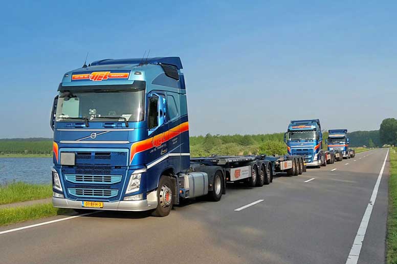 LZV Transport Vrachtwagen Combinatie